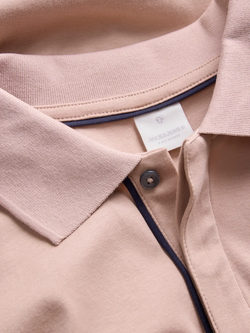 Polo m/c liso Jack & Jones Adobe Rose