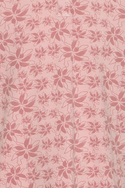 Polo m/c oiqué con estampado floral Blend Of America Rose