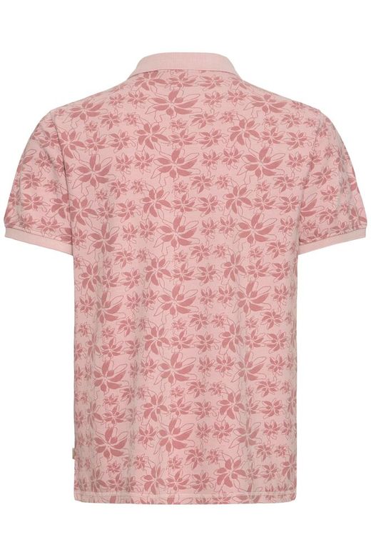 Polo m/c oiqué con estampado floral Blend Of America Rose