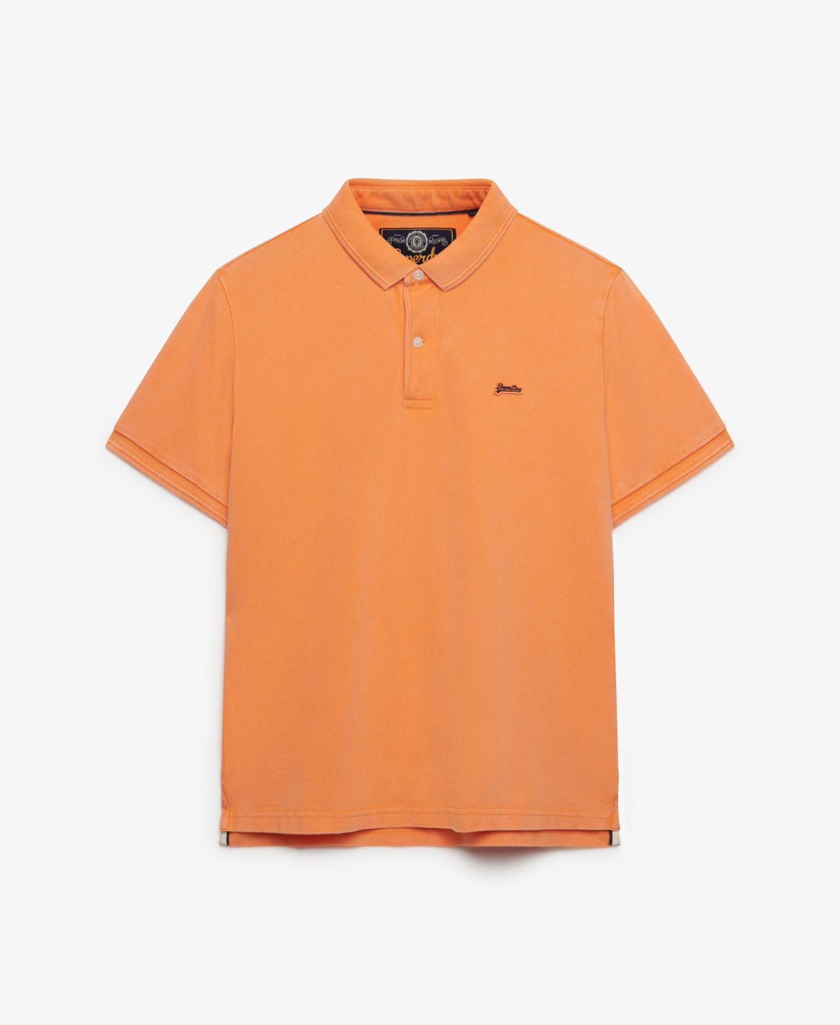 Polo m/c piqué básico Superdry Orange 4XL