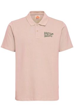 Polo m/c piqué con letras Blend Of America Rose