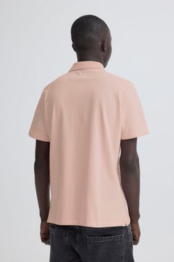 Polo m/c piqué con letras Blend Of America Rose