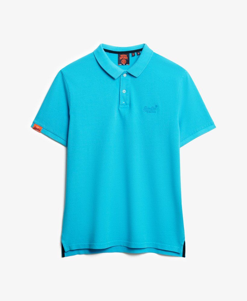 Polo m/c piqué Superdry Blue