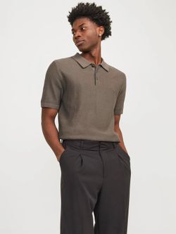 Polo m/c punto microgranulado Jack & Jones Falcon