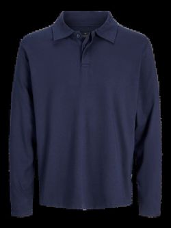Polo m/l básico Jack & Jones Night Sky
