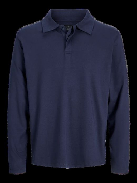 Polo m/l básico Jack & Jones Night Sky