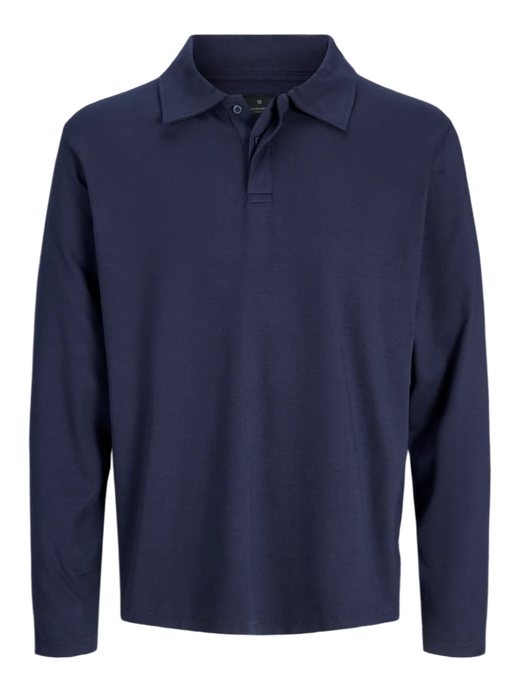 Polo m/l básico Jack & Jones Night Sky