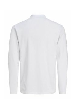 Polo m/l con cremallera Jack & Jones Bright White