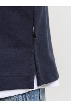 Polo m/l con cremallera Jack & Jones Navy Blazer