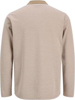 Polo m/l jaspeado Jack & Jones Petrified Oak