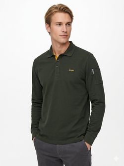 Polo m/l piqué Only & Sons Peat