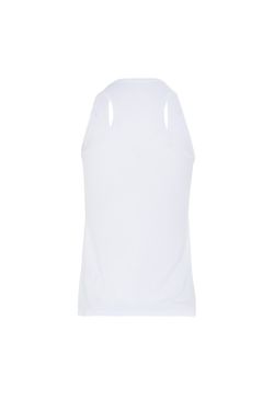 Salsa White Branding Lettering Top sem mangas