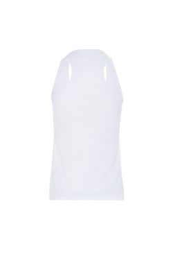 Salsa White Branding Lettering Top sem mangas