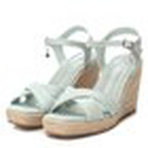 Sandalia con cuña esparto Xti Hielo