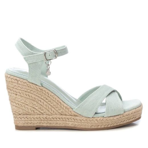 Sandalia con cuña esparto Xti Hielo