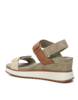 Sandalia con cuña tricolor Xti Kakhi