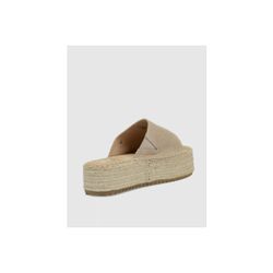 Sandalia con plataforma esparto Xti Beige
