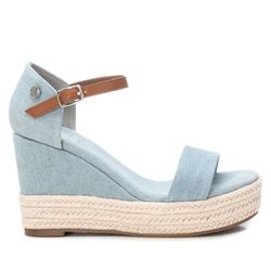 Sandalia de cuña de aspecto desgastado Xti Jeans