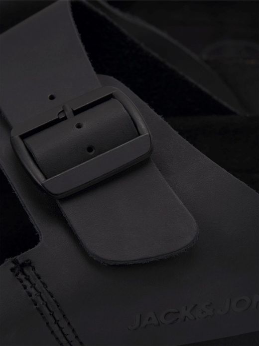 Sandalia de tiras con hebillas Jack & Jones Anthracite