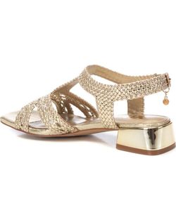 Sandalia de tiras trenzadas Xti Oro