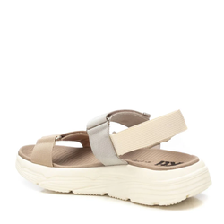 Sandalia de tiras tricolor Xti Beige