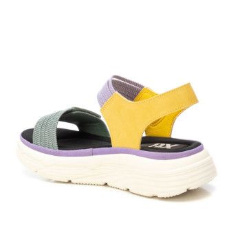 Sandalia plana multicolor Xti Lila