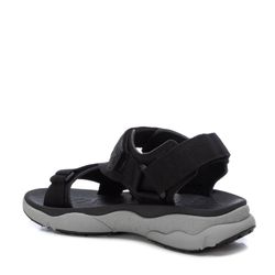 Sandalia trekking monocolor Xti Black