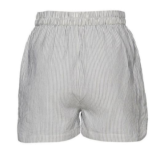 Blend Of America Schneewittchen Fein gestreifte breite kurze