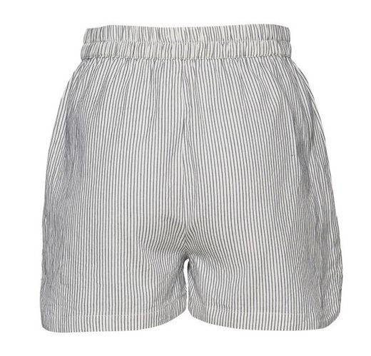 Blend Of America Schneewittchen Fein gestreifte breite kurze