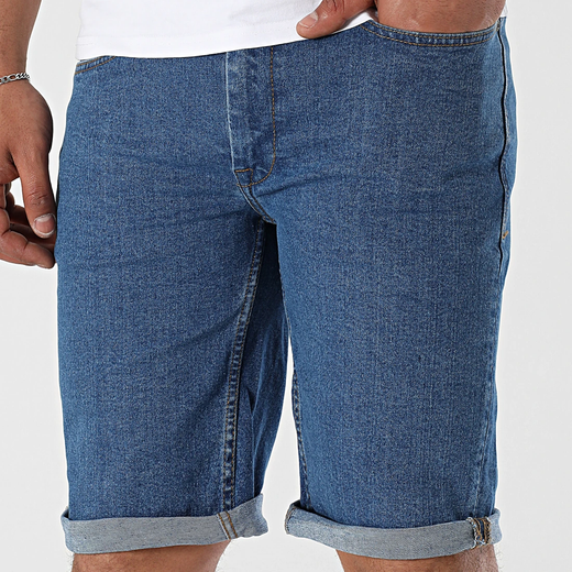 Shorts 5 bolsillos elástico Blend Of America Denim Middle Blue