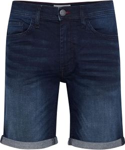 Shorts 5 bolsillos elástico de aspecto desgastado Blend Of America Denim Darkblue