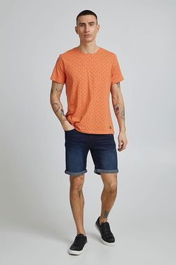 Shorts 5 bolsillos elástico de aspecto desgastado Blend Of America Denim Darkblue