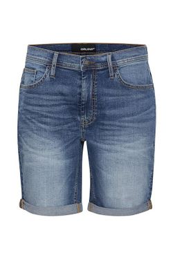 Shorts 5 bolsillos elástico de aspecto desgastado Blend Of America Denim Middle Blue