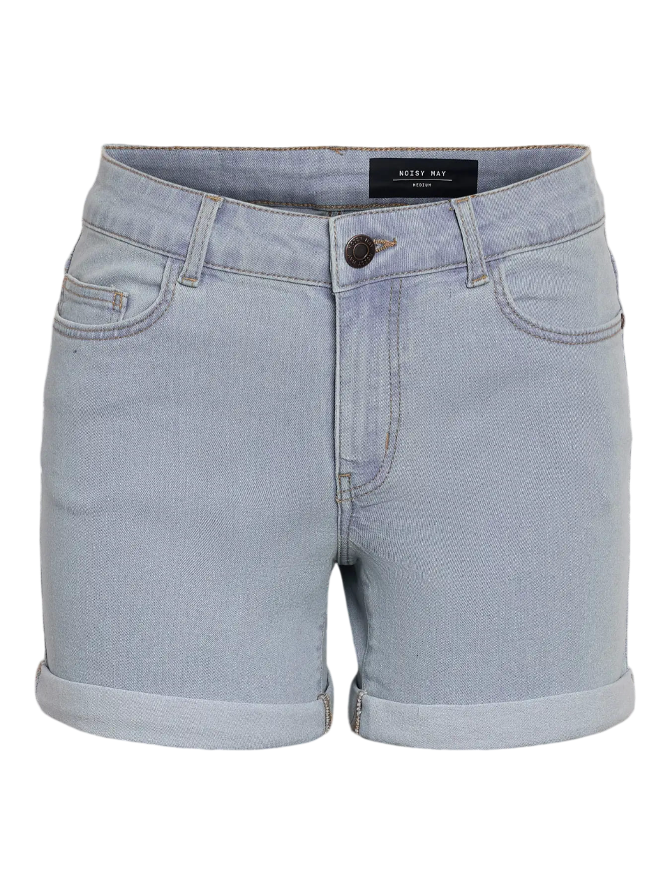 Shorts 5 bolsillos elástico Noisy May Light Blue Den 4XL