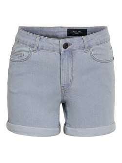 Shorts 5 bolsillos elástico Noisy May Light Blue Den