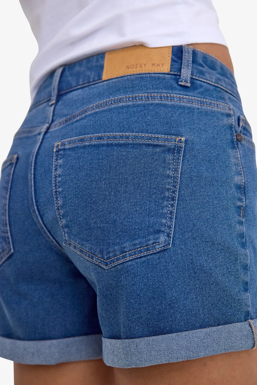 Shorts 5 bolsillos elástico Noisy May Medium Blue