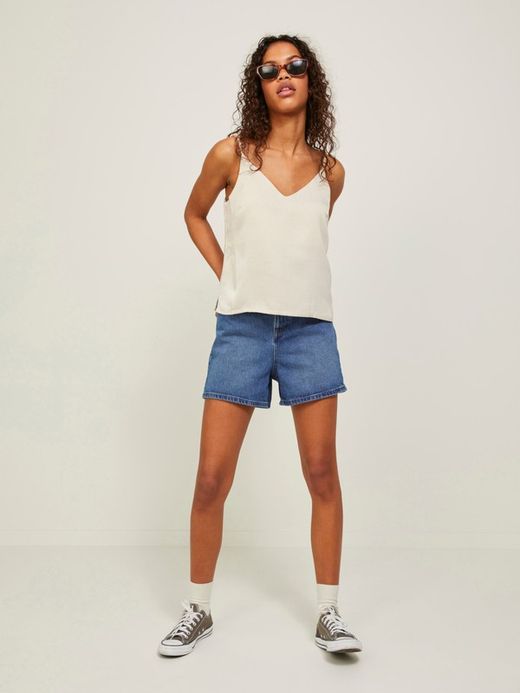 Shorts 5 bolsillos HW elástico Jjxx Medium Blue