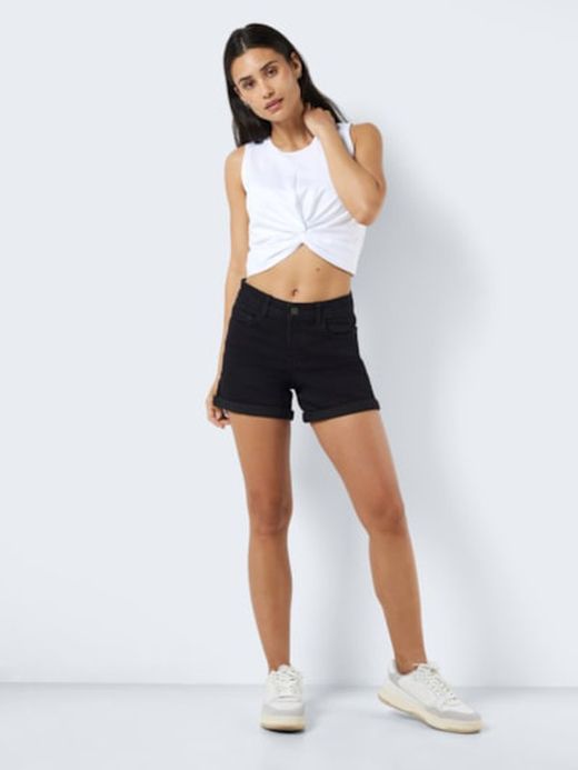 Shorts básico 5 bolsillos negro Noisy May Black