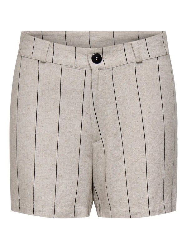 Shorts con cinturilla con rayas Jdy Pumice Stone 4XL