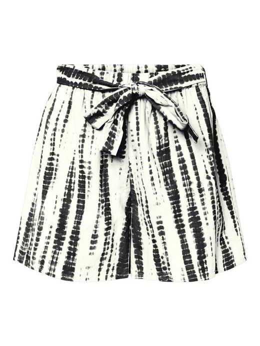 Shorts con cinturón tie-dye Vero Moda Black