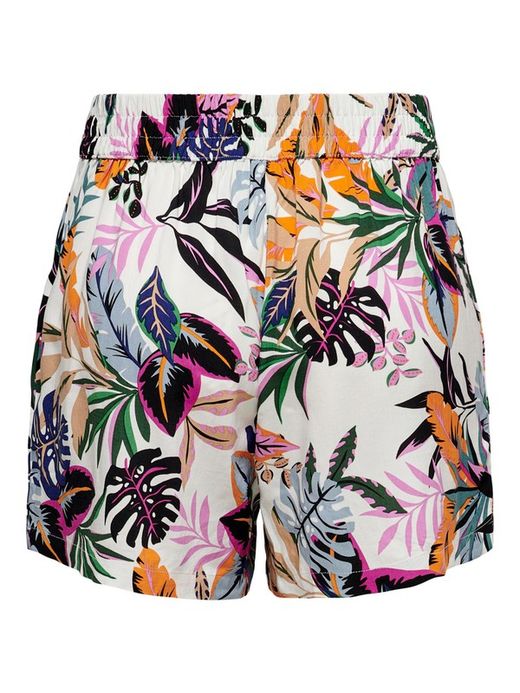 Shorts con estampado floral multicolor Jdy Cloud Dancer