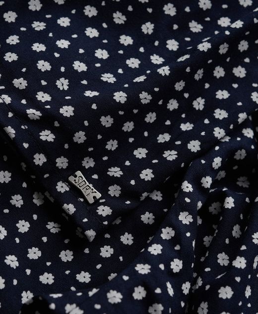 Shorts con estampado flores Superdry Eclipse Navy