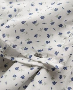 Shorts con estampado flores Superdry Off White