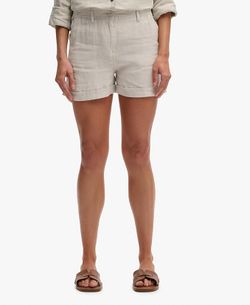 Shorts con goma lino Superdry Light Stone
