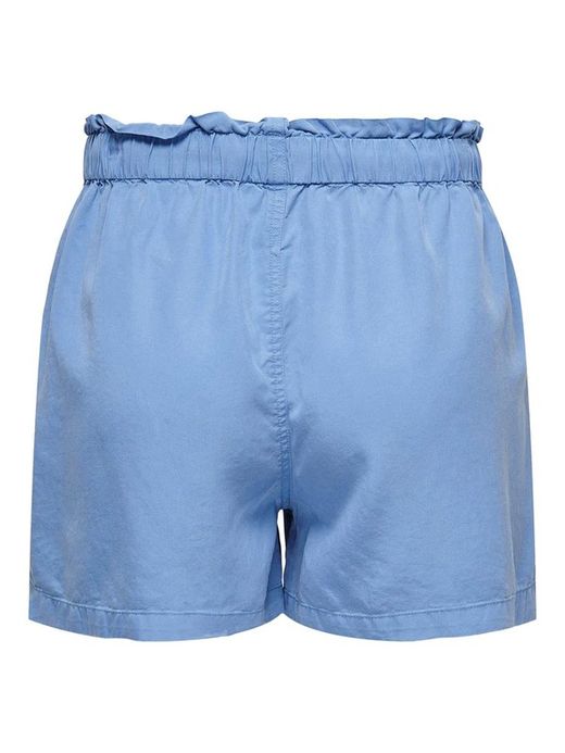 Shorts con goma y bordados Only Blissful Blue