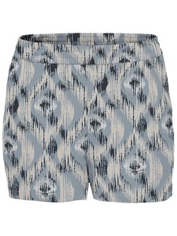 Shorts con goma y con estampado geométrico Only Faded Denim