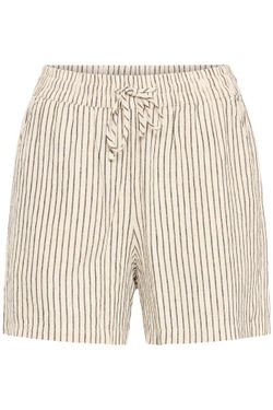 Shorts con goma y cordón rayas B.Young Rainy Day