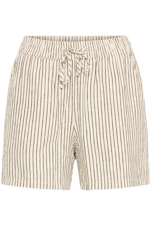 Shorts con goma y cordón rayas B.Young Rainy Day