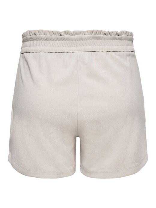 Shorts con goma y detalle fruncido Jdy Chateau Gray