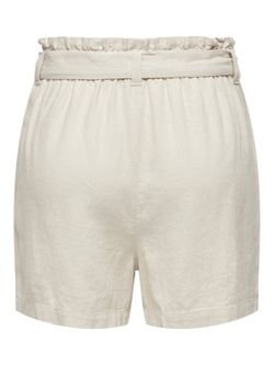 Shorts de lino con cinturón Jdy Moonbean